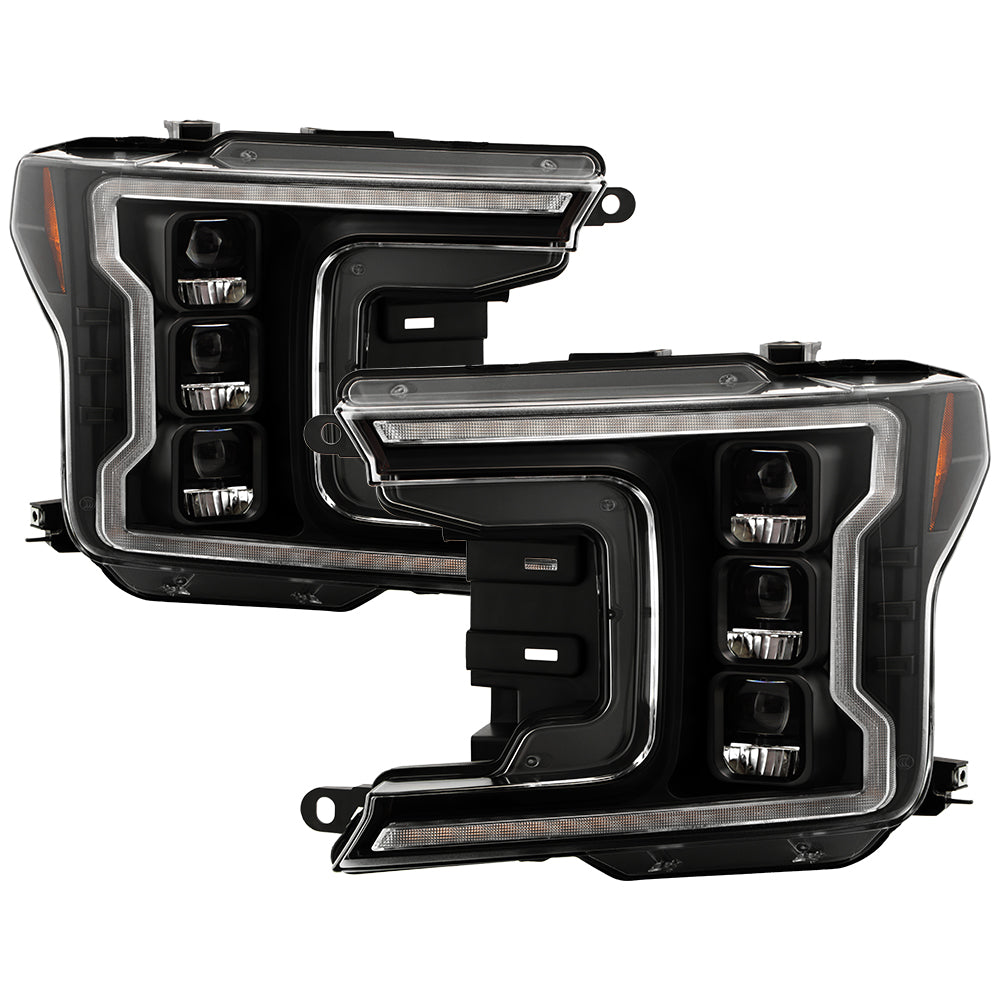 Spyder Apex ) Ford F150 2018-2020 Factory Halogen Model Only ( Not