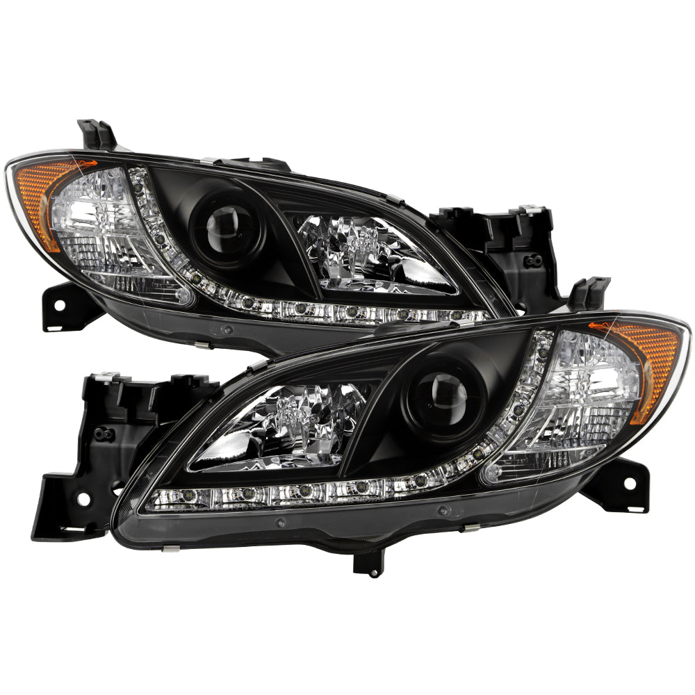 Spyder Signature ) Mazda 3 04-08 4Dr Sedan Projector Headlights