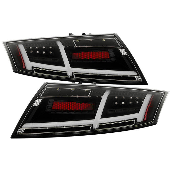 Audi TT 08-14 LED Tail Lights - Black – Spyder Auto