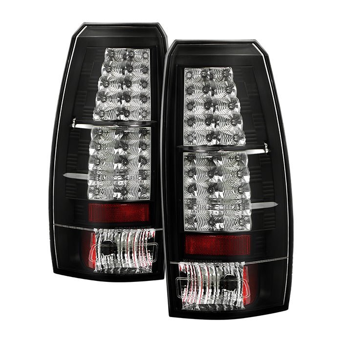 Chevy Avalanche 07-13 LED Tail Lights - Black – Spyder Auto