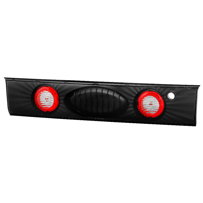 Toyota Corolla 93-97 Euro Style Trunk Tail Lights - Black – Spyder