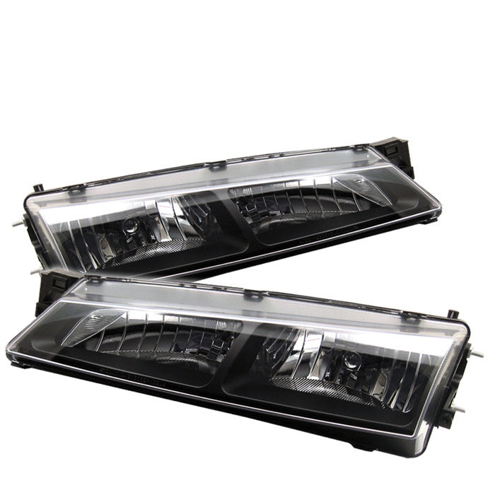 Spyder Signature ) Nissan 240SX 97-98 Crystal Headlights - Black