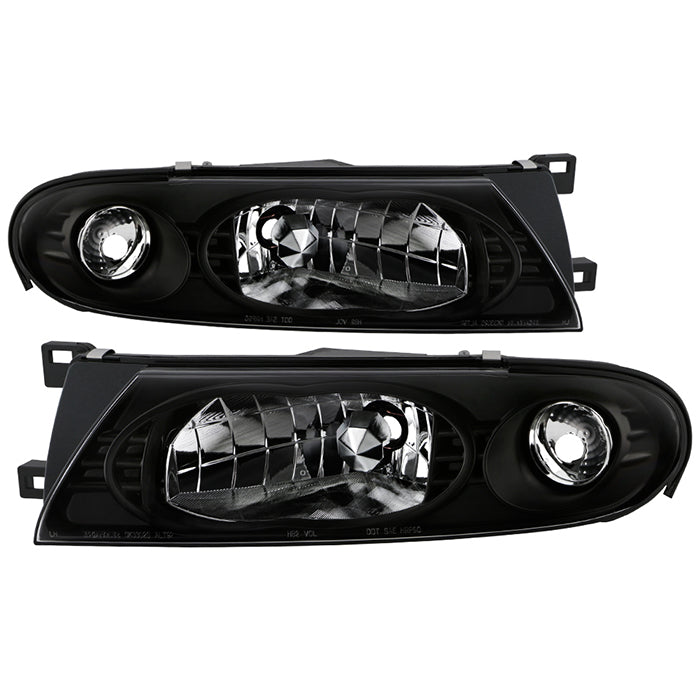 Spyder Signature ) Nissan Altima 93-97 Crystal Headlights