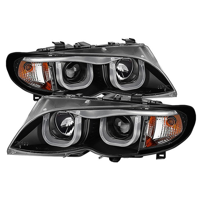 Spyder Signature ) BMW E46 3-Series 02-05 4DR Projector Headlights