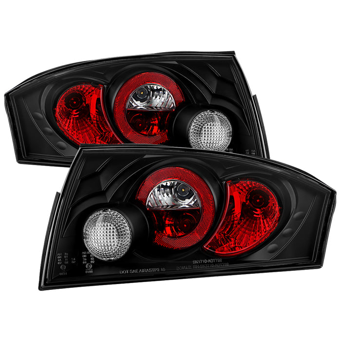 Audi TT 00-06 Euro Style Tail Lights - Black