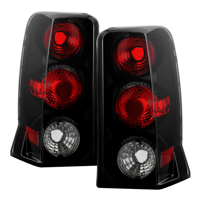 Cadillac Escalade SUV ( Not EXT ) 02-06 Euro Style Tail Lights - Black Smoke