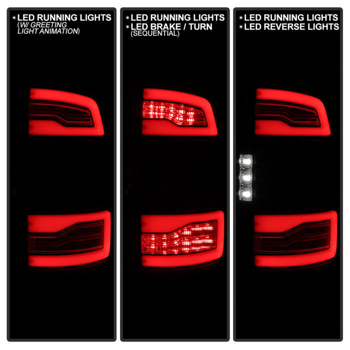 Spyder Apex ) Dodge Ram 2500/3500 HD 2019 - 2024 Factory LED Tail