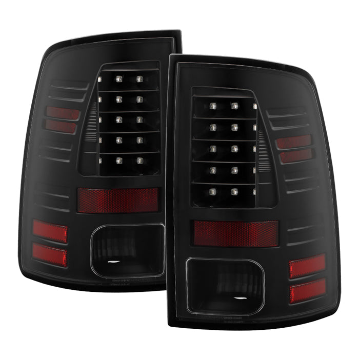 Dodge Ram 1500 09-18 / Ram 2500/3500 10-18 LED Tail Lights - Incandescent Model only ( Not Compatible With LED Model ) - All Black