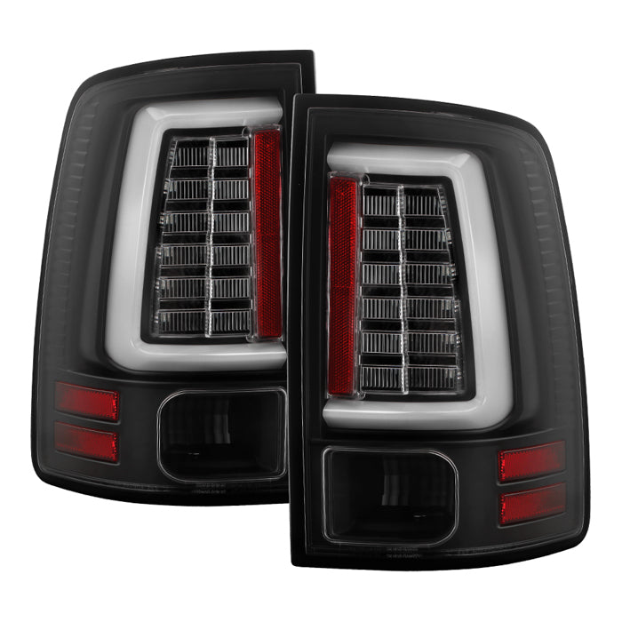 Dodge Ram 1500 09-18 / Ram 2500/3500 10-18 LED Tail Lights - Incandescent Model only ( Not Compatible With LED Model ) - All Black