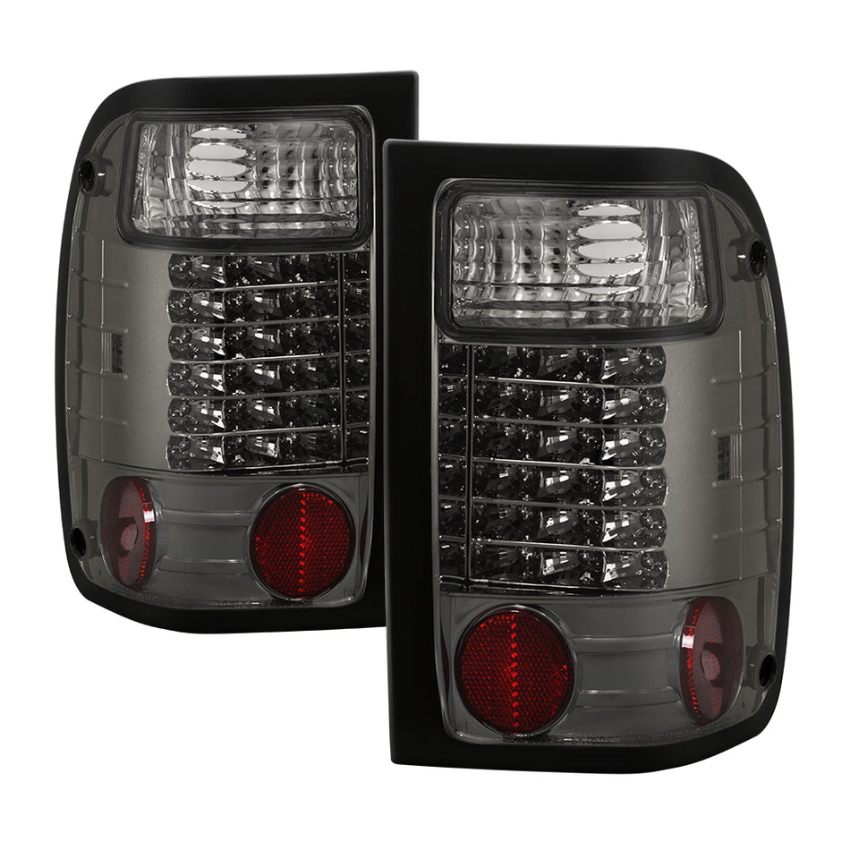 Ford Ranger 01-05 LED Tail Lights - Smoke