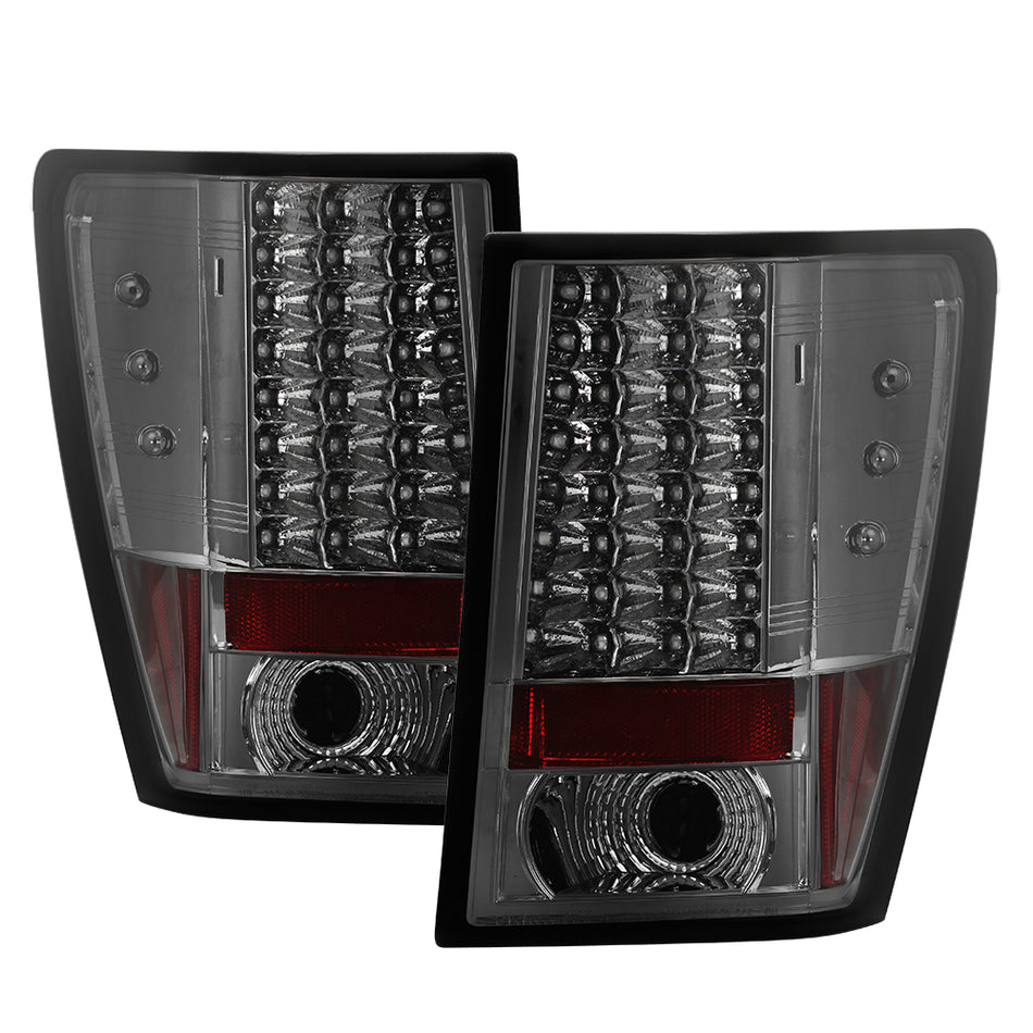 Jeep Grand Cherokee 07-10 LED Tail Lights - Smoke