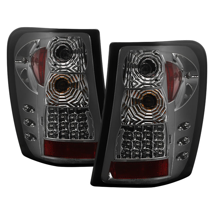 Jeep Grand Cherokee 99-04 LED Tail Lights Version 2 - Smoke