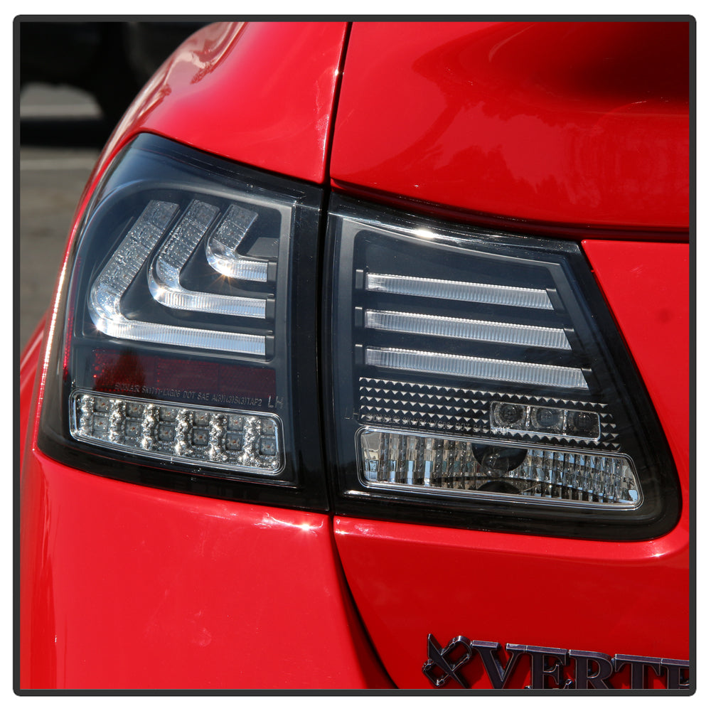 Lexus GS 350 07-11 LED Tail Lights - Black – Spyder Auto