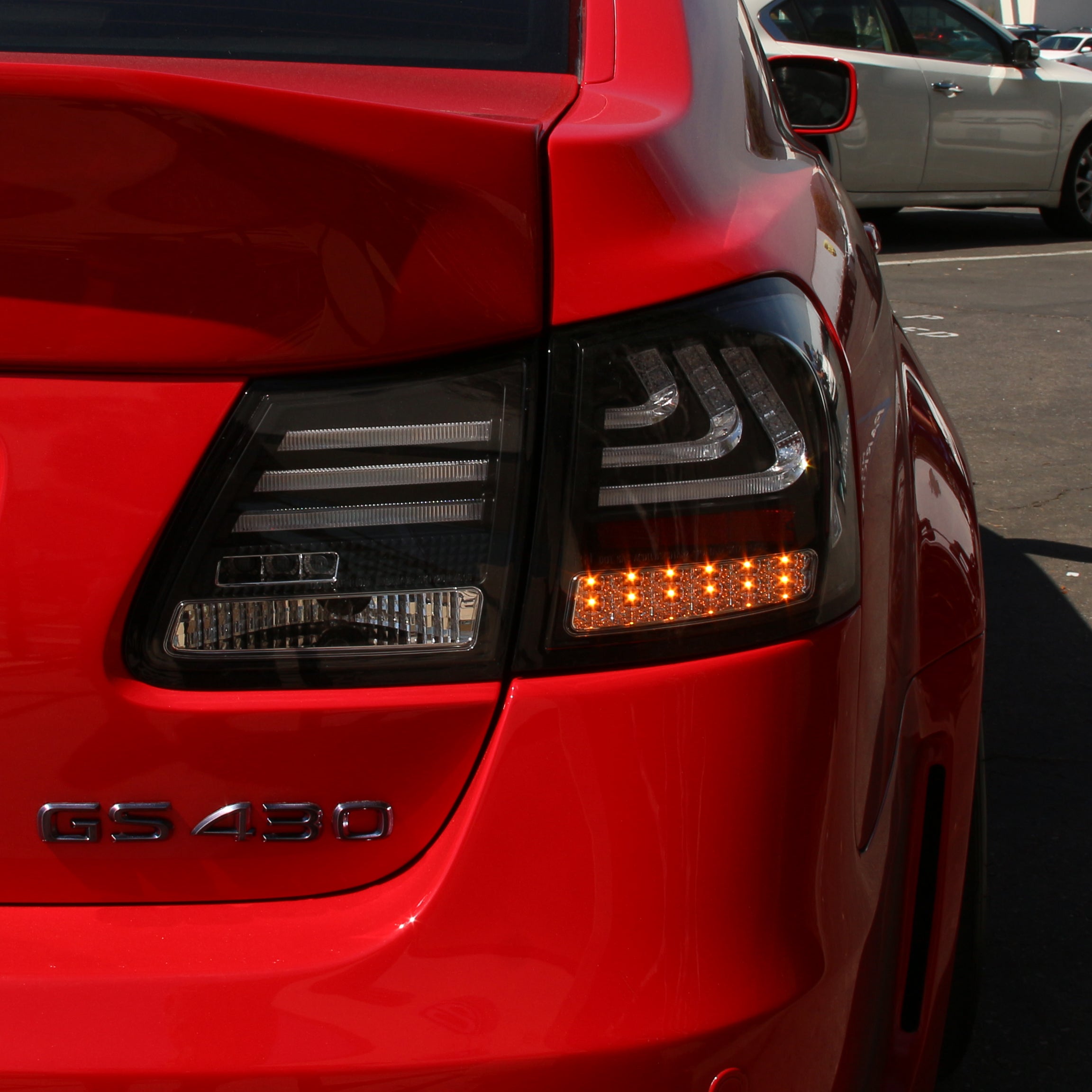 Lexus GS 350 07-11 LED Tail Lights - Black – Spyder Auto