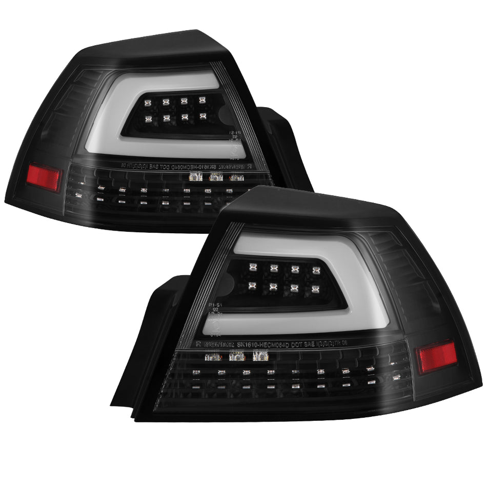 Pontiac G8 08-09 Version 2 Light Bar LED Tail Lights - Black