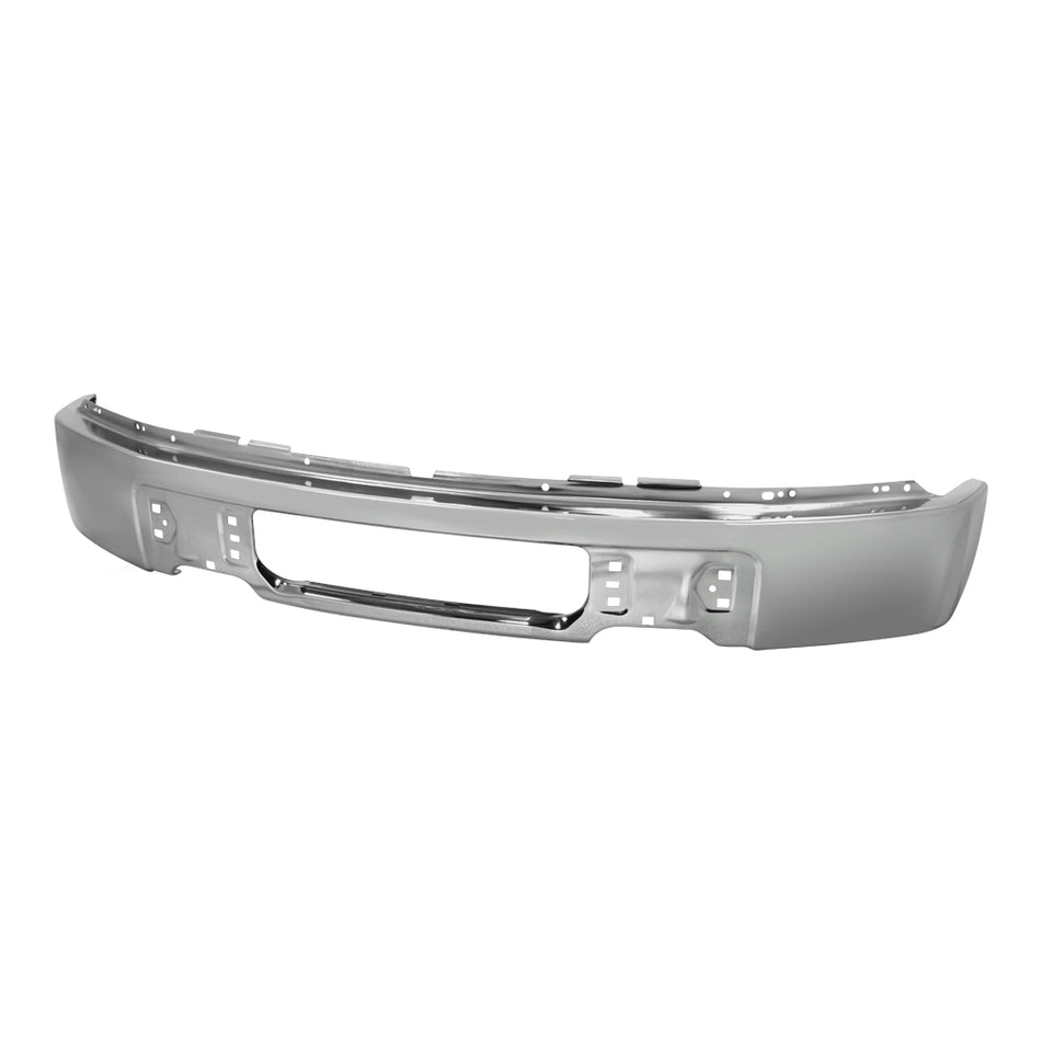 ( Spyder ) Ford F150 09-14 w/o Fog Light Hole Front Bumper - Chrome (Part Link # FO1002412) (OEM # 9L3Z17757A)