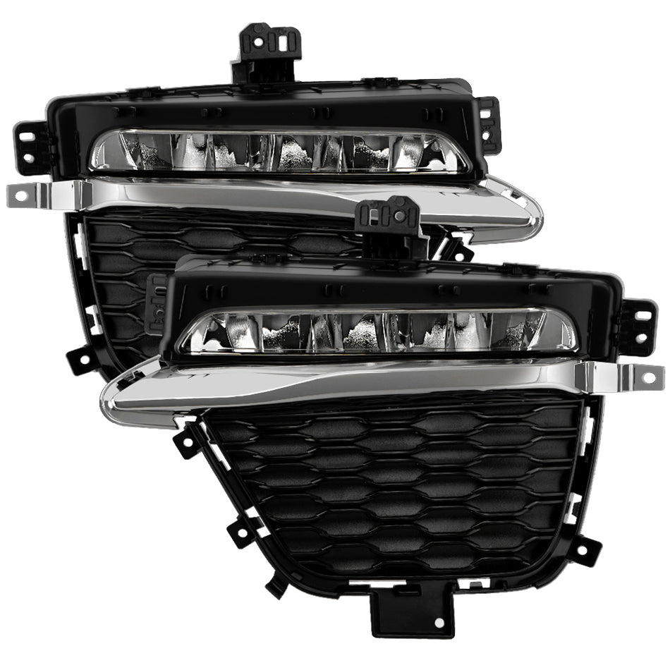 ( Spyder ) Jeep Grand Cherokee 2022-2024 OEM Style LED Fog Lights w/Switch