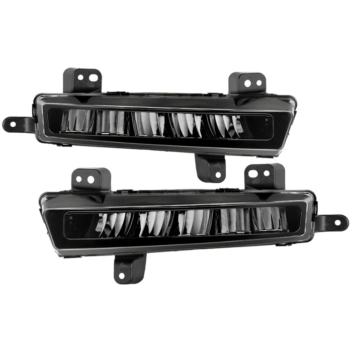 ( Spyder ) Jeep Wagoneer 2022-2025 OEM Style Full Led Fog Lights With Universal switch- Sets