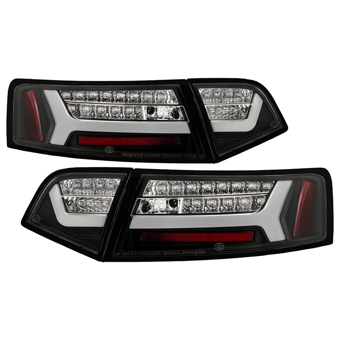 Audi A6 09-11 LED Tail Lights - Black