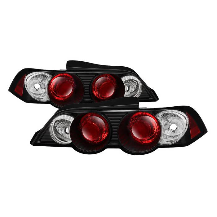 Acura RSX 02-04 Euro Style Tail Lights - Black