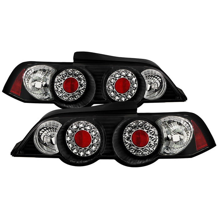 Acura RSX 02-04 LED Tail Lights - Black