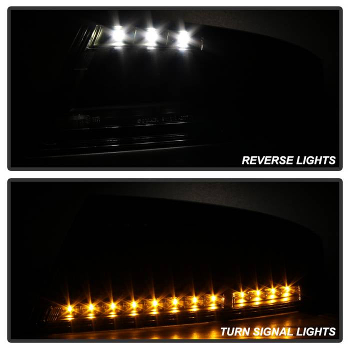 Audi TT 08-14 LED Tail Lights - Black – Spyder Auto
