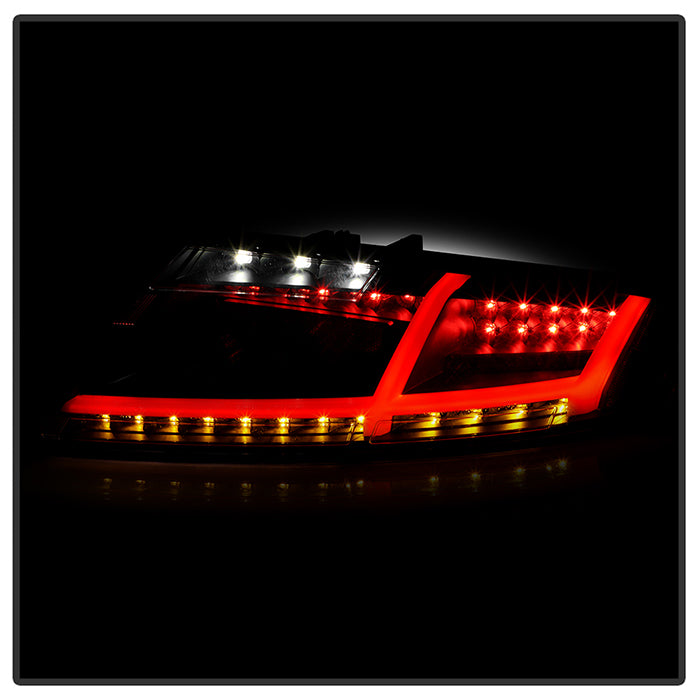 Audi TT 08-14 LED Tail Lights - Black – Spyder Auto