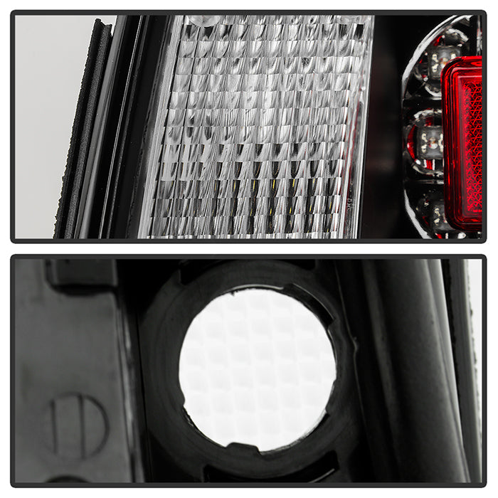Audi TT 00-06 LED Tail Lights - Black – Spyder Auto