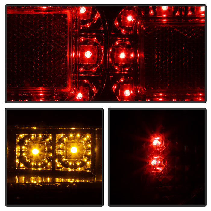Audi TT 00-06 LED Tail Lights - Black – Spyder Auto