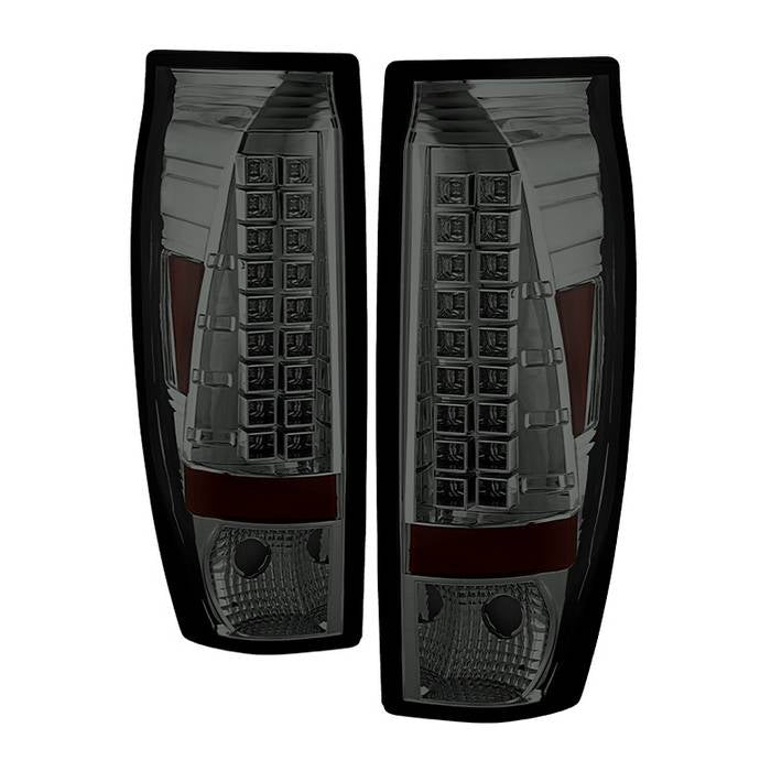 Chevy Avalanche 02-06 LED Tail Lights - Smoke