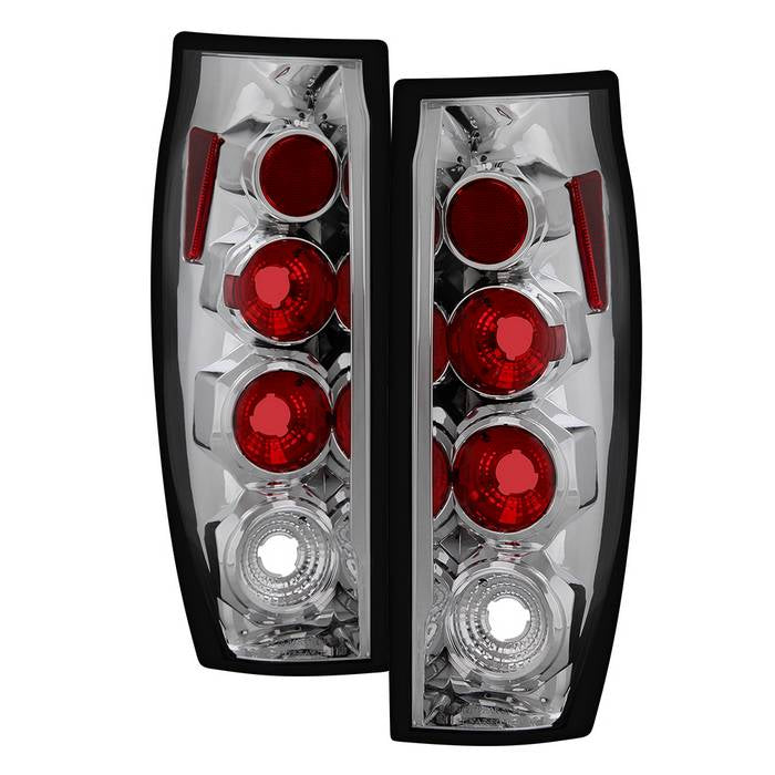 Chevy Avalanche 02-06 Euro Style Tail Lights - Chrome