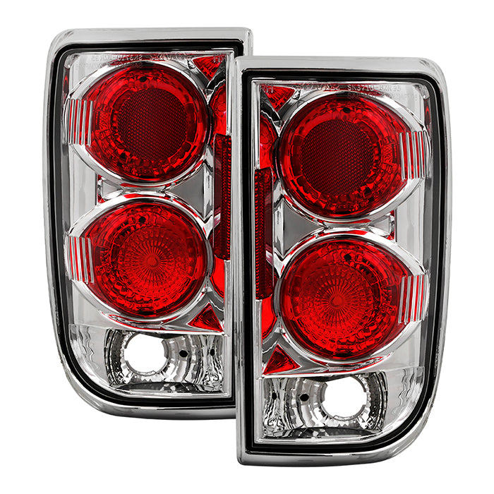 Chevy Blazer 95-05 / GMC Jimmy 95-05 / Oldsmobile Bravada 96-01 Euro Style Tail Lights - Chrome