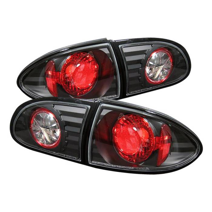 Chevy Cavalier 95-02 Euro Style Tail Lights - Black