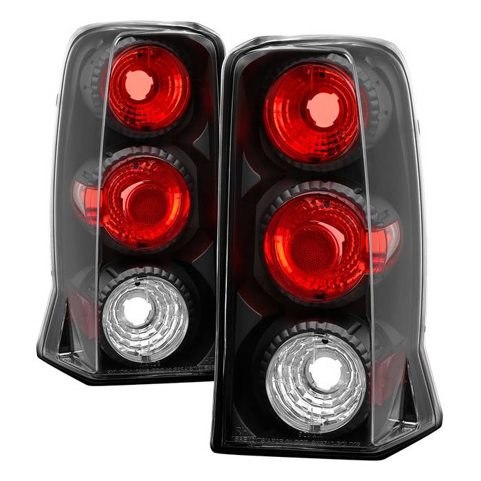 Cadillac Escalade SUV ( Not EXT ) 02-06 Euro Style Tail Lights - Black