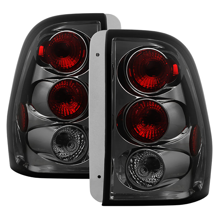 Chevy TrailBlazer 02-09 Euro Style Tail Lights - Smoke