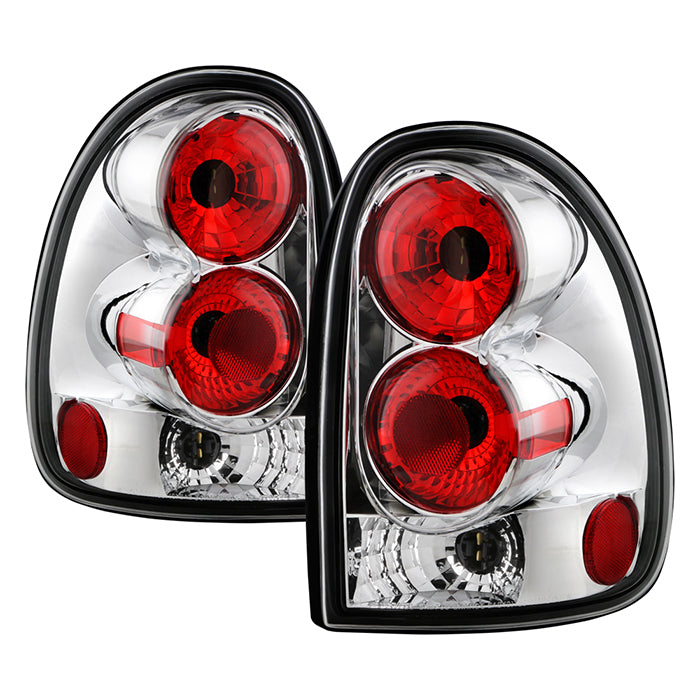 Dodge Caravan/Grand Caravan 96-00 / Dodge Durango 98-03 / Chrysler Town & Country 96-00 / Plymouth Voyager/Grand Voyager 96-00 Euro Style Tail Lights - Chrome