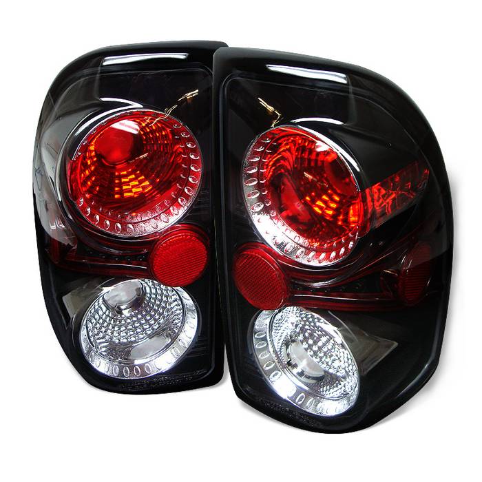 Dodge Dakota 97-04 Euro Style Tail Lights - Black