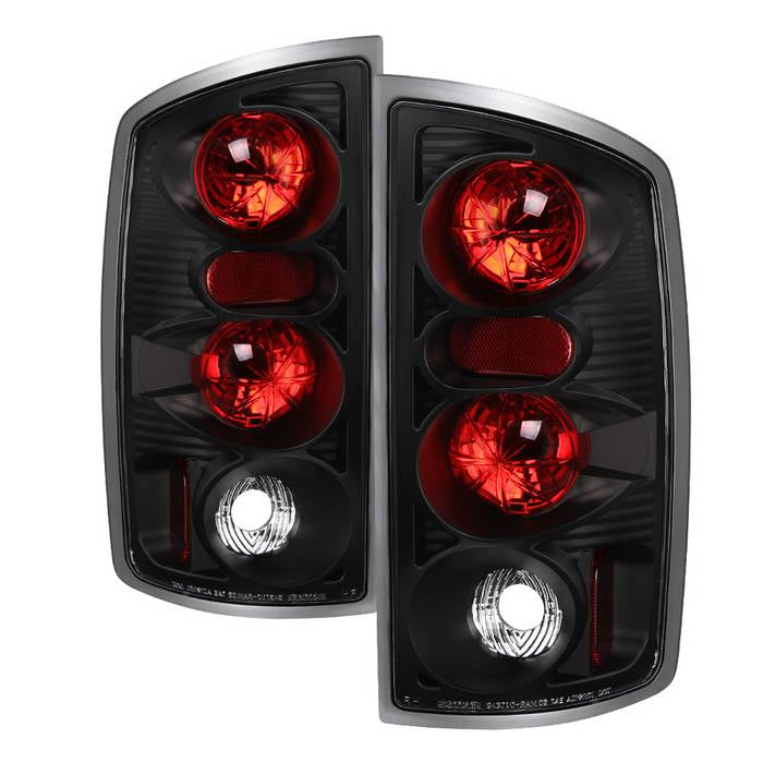 Dodge Ram 02-06 1500 / Ram 2500/3500 03-06 Euro Style Tail Lights - Black