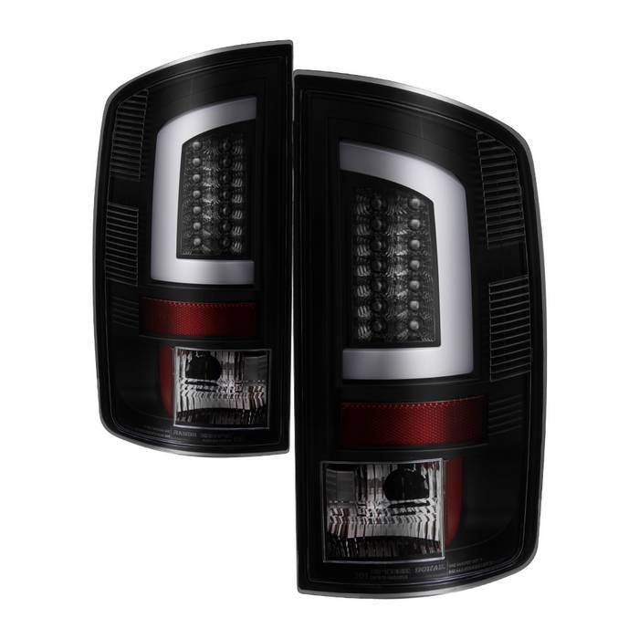 Dodge Ram 02-06 1500 / Ram 2500/3500 03-06 Version 3 Light Bar LED Tail Light - Black Smoke