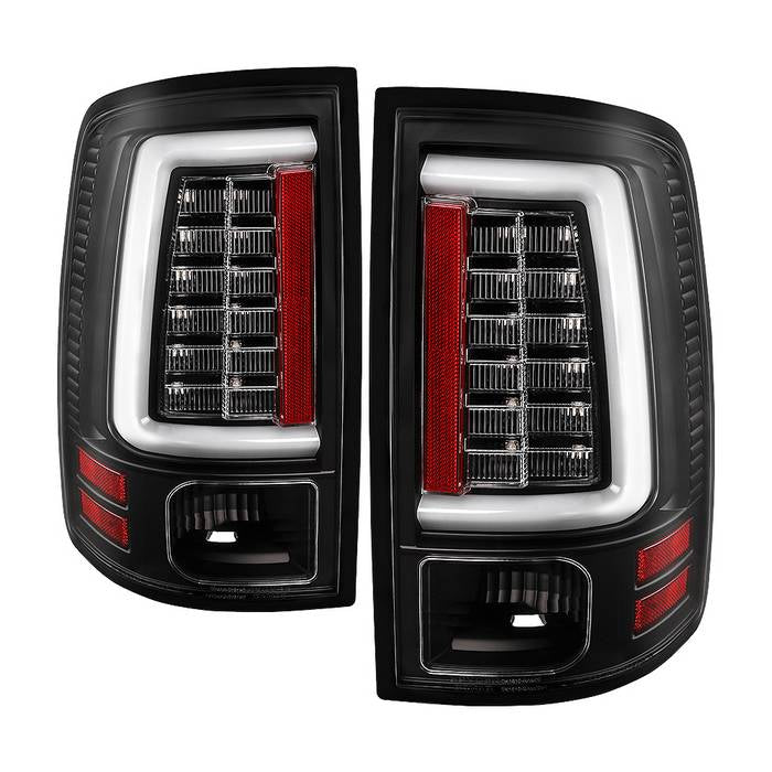 Dodge Ram 1500 09-18 / Ram 2500/3500 10-18 LED Tail Lights - Incandescent Model only ( Not Compatible With LED Model ) - All Black