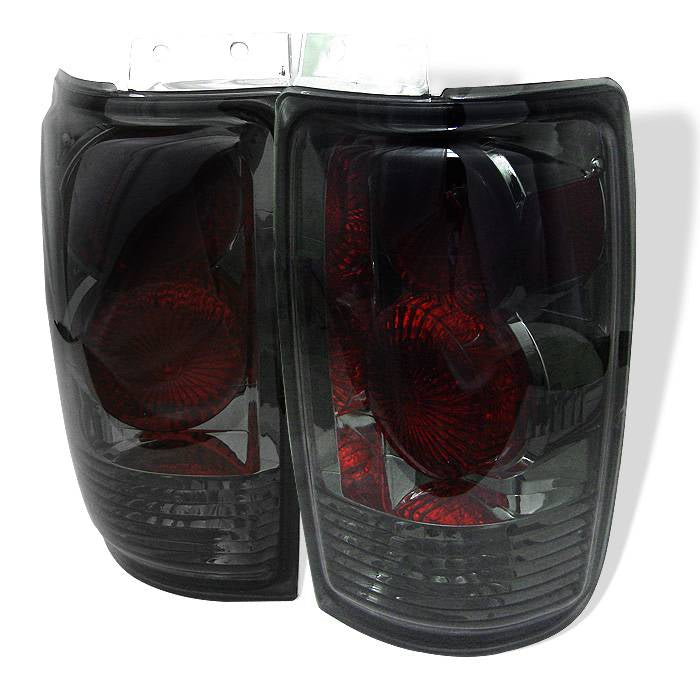 Ford Expedition 97-02 Euro Style Tail Lights - Smoke