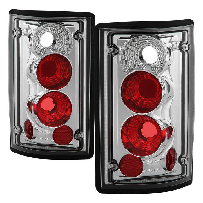 Ford Excursion 00-06 / Econoline Van 150/250/350/450/550 95-06 Euro Style Tail Lights - Chrome