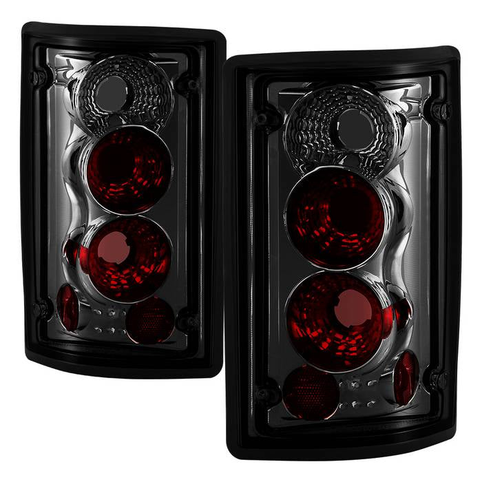 Ford Excursion 00-06 / Econoline Van 150/250/350/450/550 95-06 Euro Style Tail Lights - Smoke