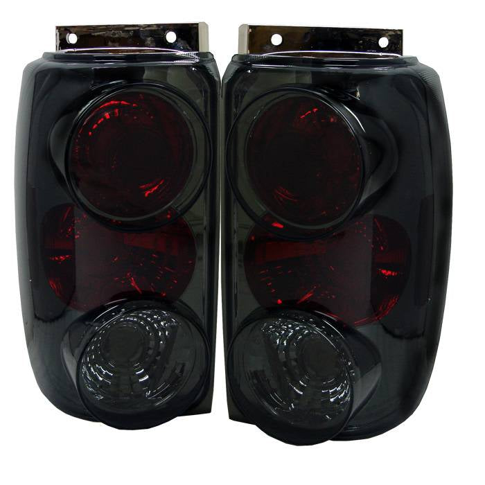 Ford Explorer 95-97 Euro Style Tail Lights - Smoke