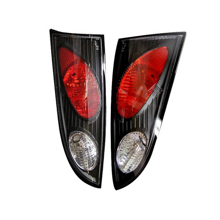 Ford Focus 00-04 3/5Dr Euro Style Tail Lights - Black