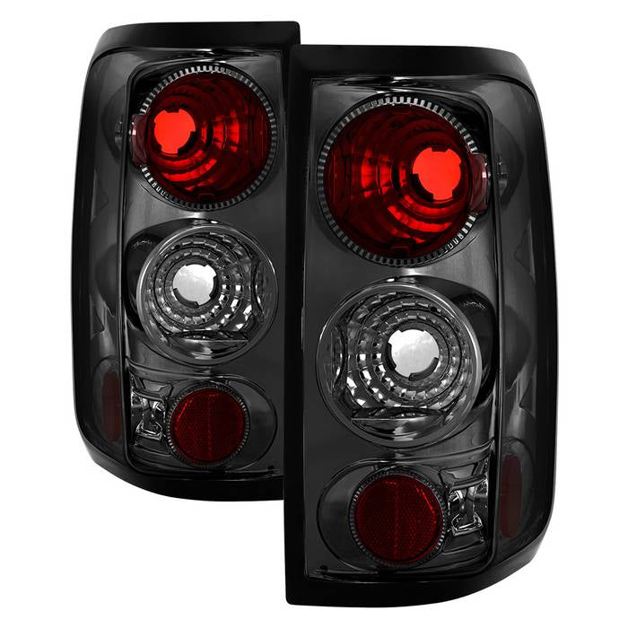 Ford F150 Styleside 04-08 (Not Fit Heritage & SVT) Euro Style Tail Lights - Smoke