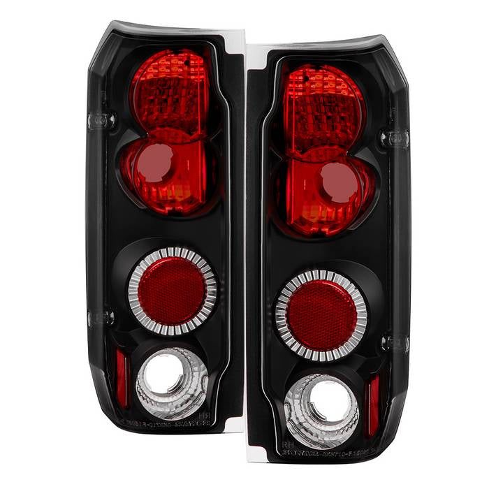 Ford F150 87-96 / Ford Bronco 88-96 Euro Style Tail Lights - Black