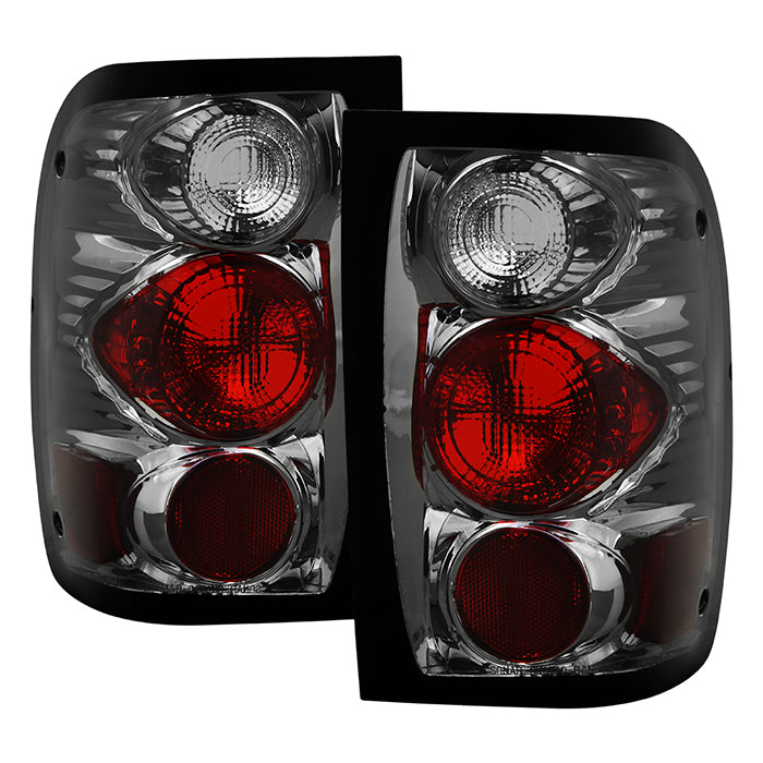 Ford Ranger 98-00 Euro Style Tail Lights - Smoke