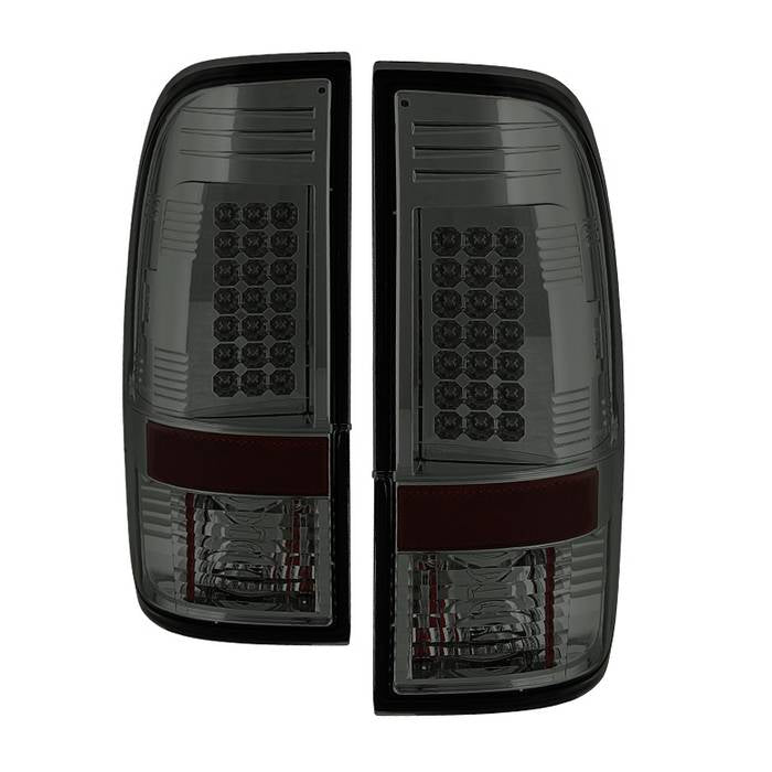 Ford Super Duty F-250/ F-350/ F-450 08-16 LED Tail Lights - Smoke