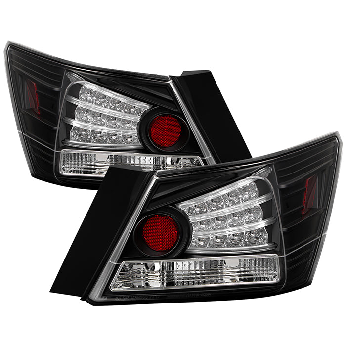 Honda Accord 08-12 4DR LED Tail Lights - Black